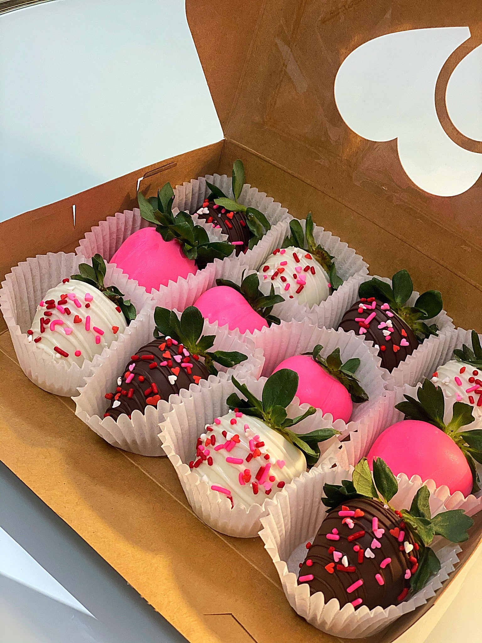 Dozen Gourmet Chocolate Covered Strawberries