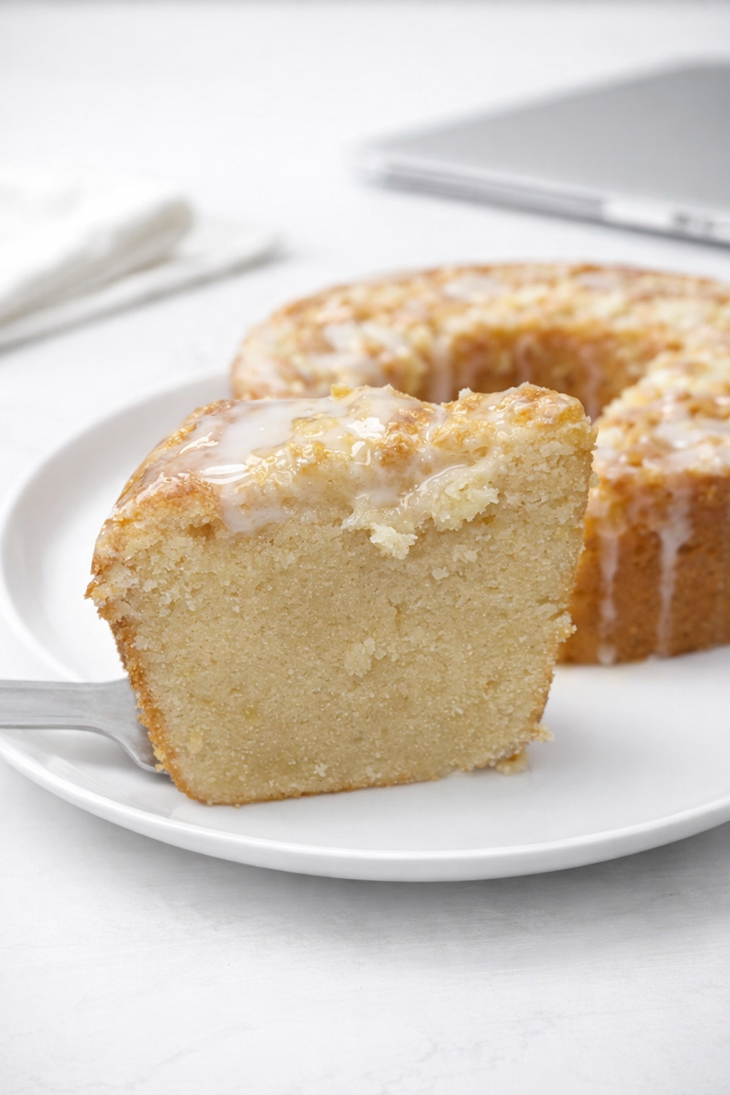Not Your Grandma's Sour Cream Pound Cake