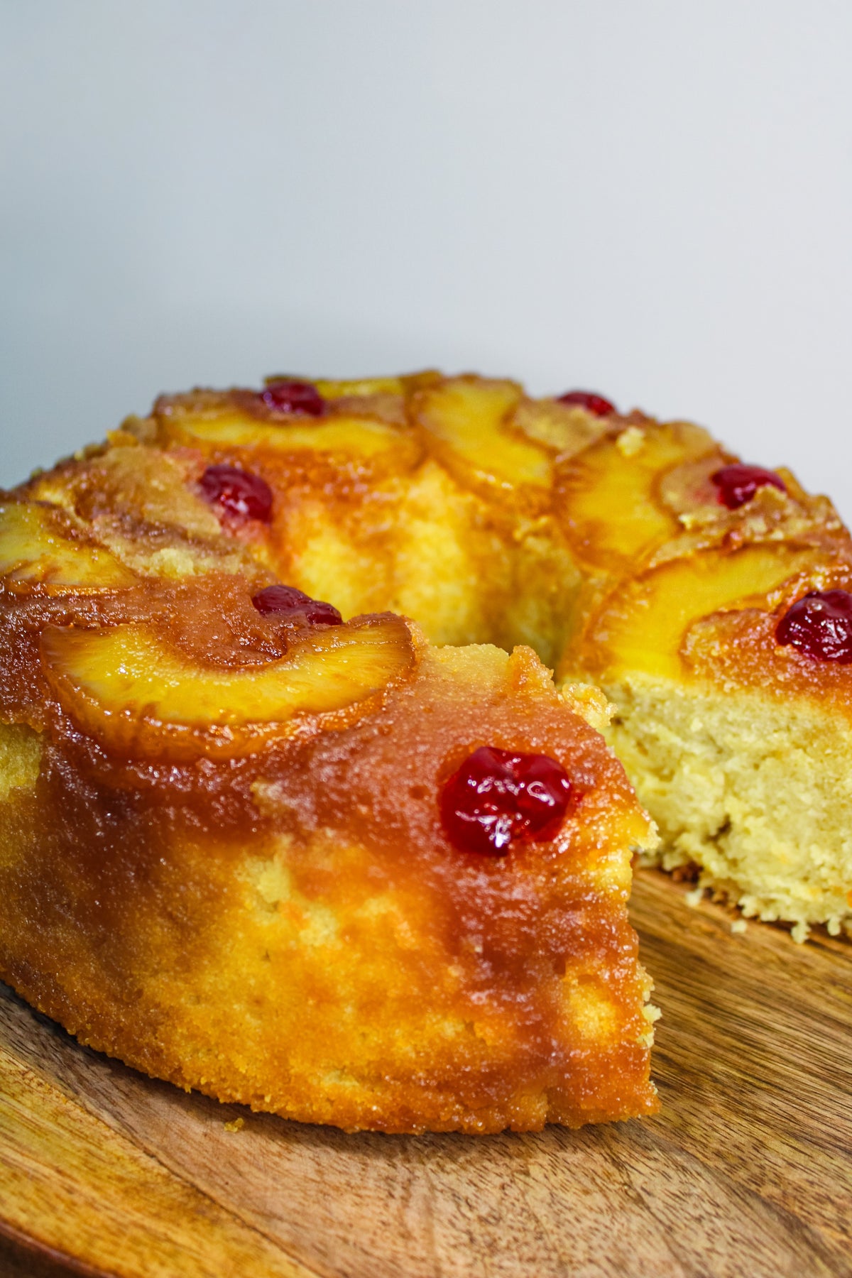 Pineapple Upside Down Pound Cake