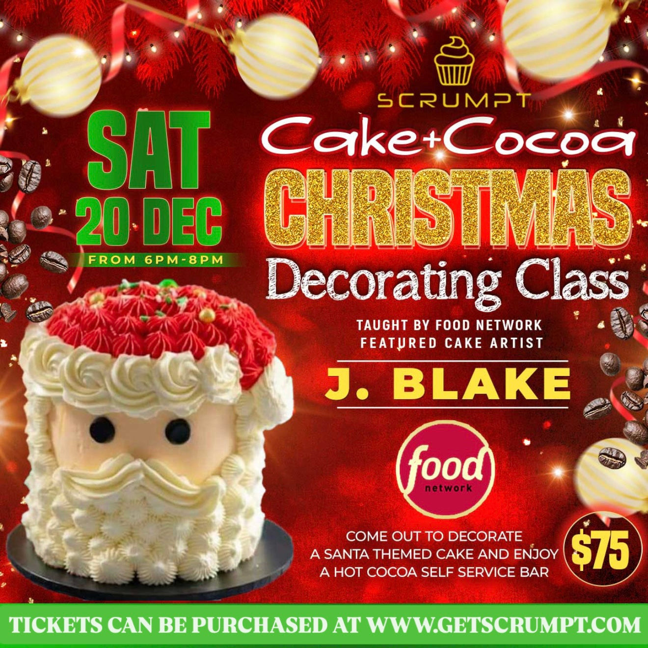 Cake + Cocoa Decorating Class