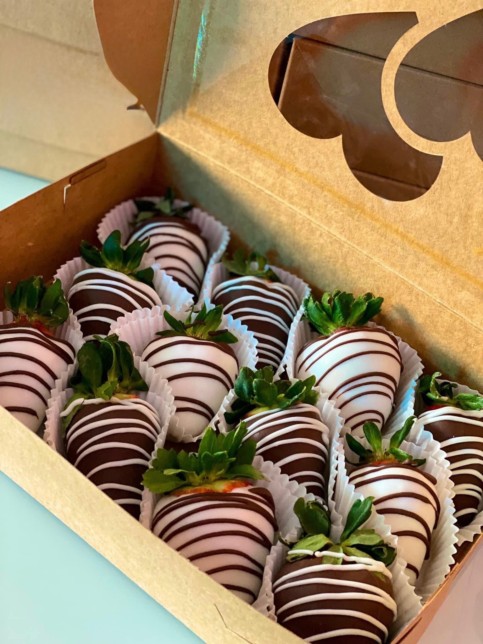 Dozen Mixed Chocolate Covered Strawberries