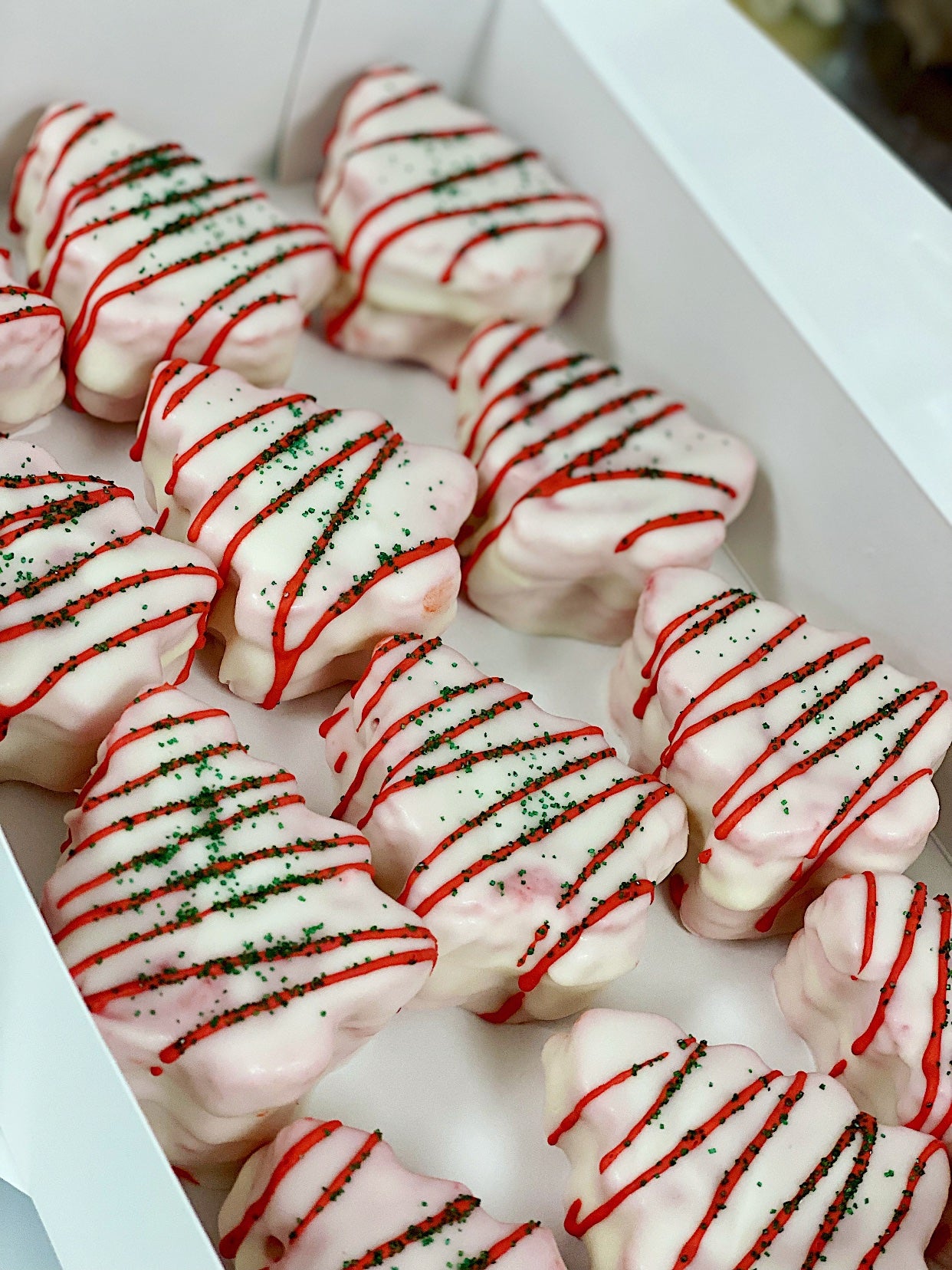 Dozen Red Velvet Christmas Tree Cakes